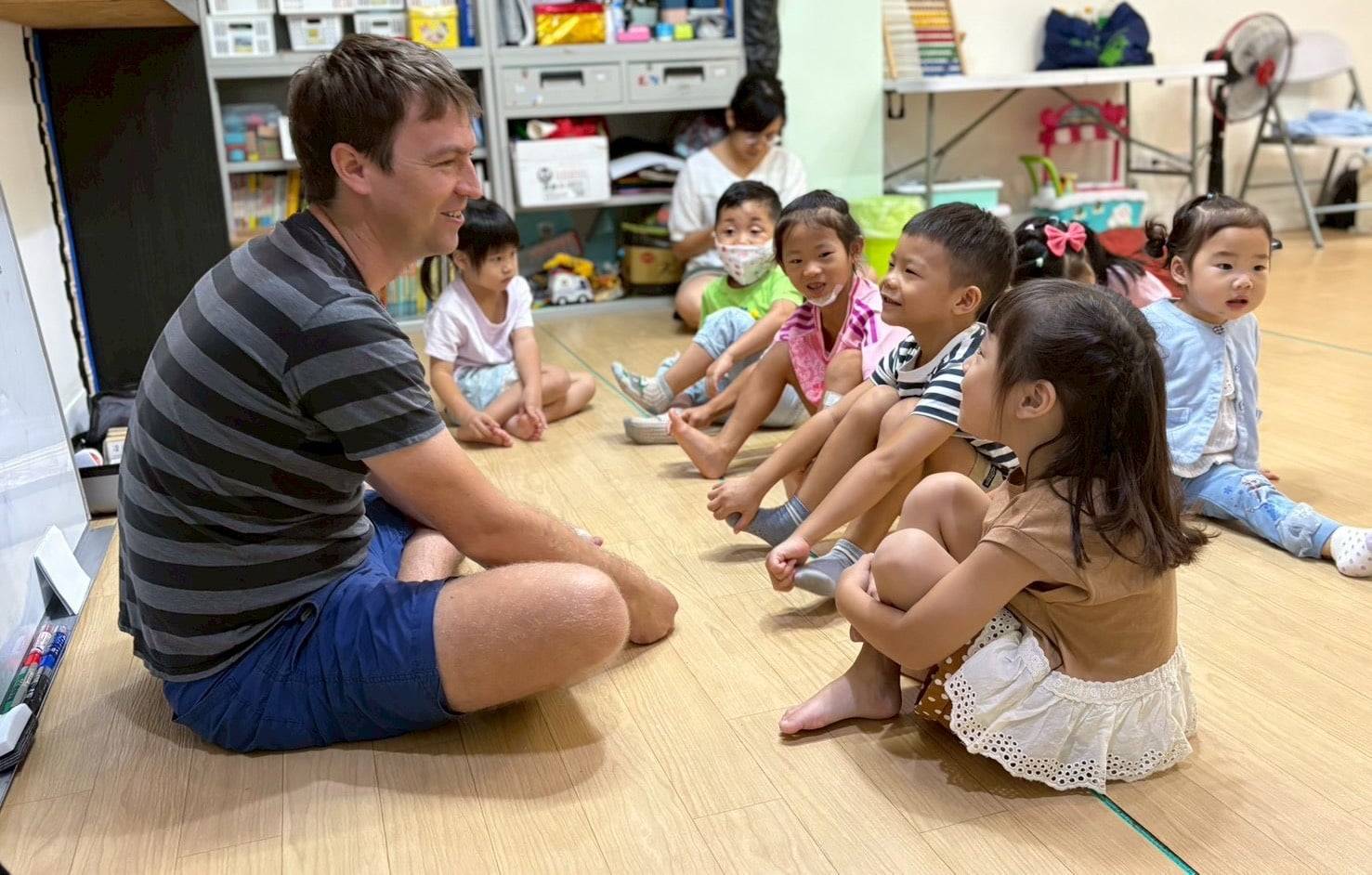 Students learning through themed activities